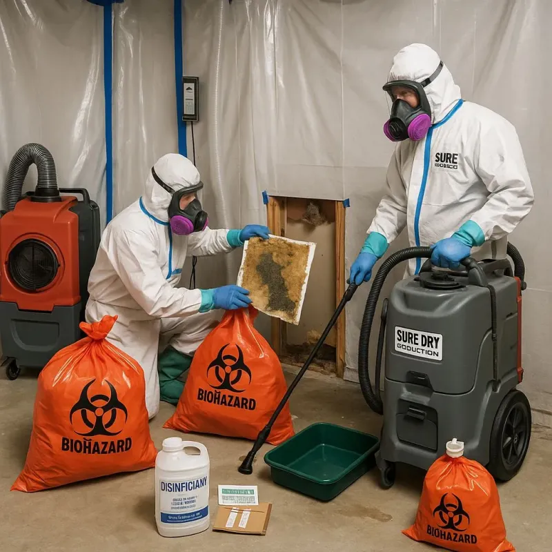 Contaminated Water Handling Protocols process in Durant, OK