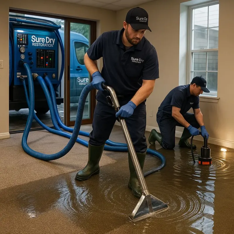 Water Extraction and Removal process in Durant, OK